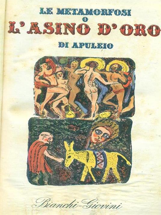 Le  metamorfosi o l'asino d'oro - Apuleio - copertina