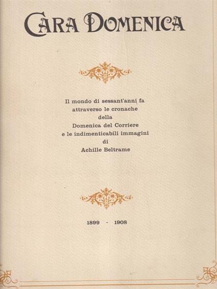   Cara Domenica 5 vv - copertina