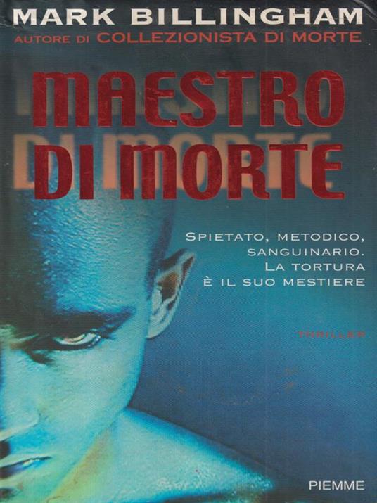 Maestro di morte - Mark Billingham - copertina