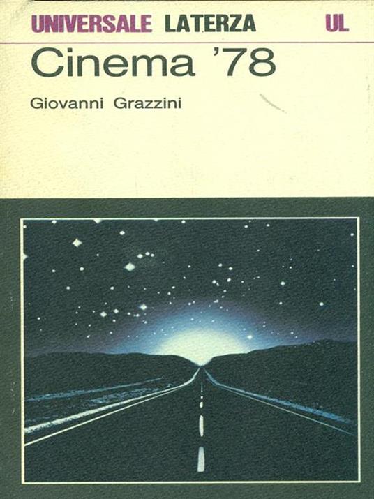   Cinema '78 - Giovanni Grazzini - copertina