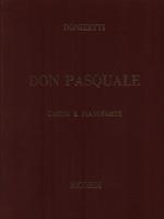   Don Pasquale. Canto e pianoforte