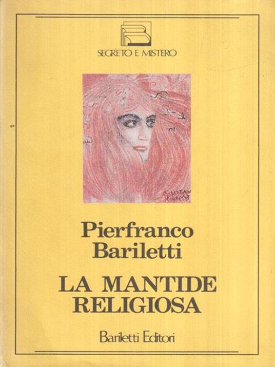 La mantide religiosa - Pierfranco Bariletti - copertina