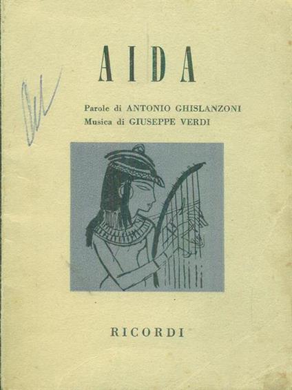   Aida - Alberto Ghislanzoni - copertina