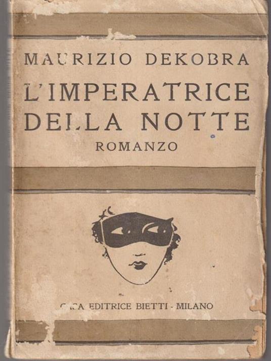 L' imperatrice della notte - copertina