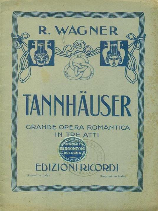   Tannhauser - Richard Wagner - copertina