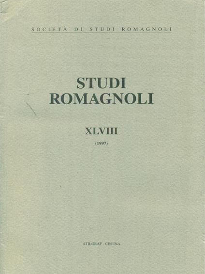 Studi romagnoli XLVIII 1997 - copertina