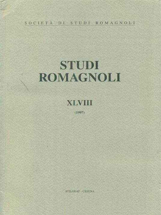 Studi romagnoli XLVIII 1997 - copertina