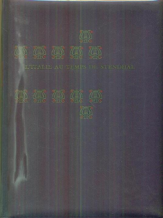 L' Italie au temps de Stendhal - copertina