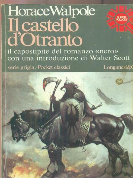 Il castello d'Otranto - Horace Walpole - copertina