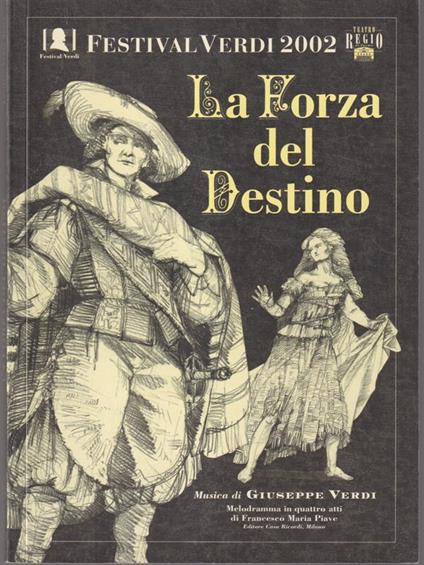 La forza del destino - Festival Verdi 2002 - copertina
