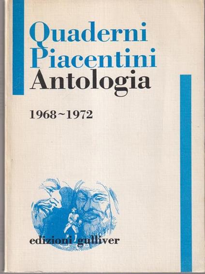   Quaderni piacentini Antologia 1968-1972 - copertina