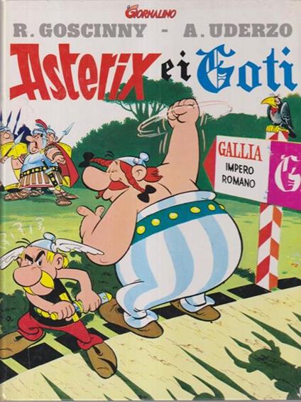 Asterix e i Goti - René Goscinny - copertina