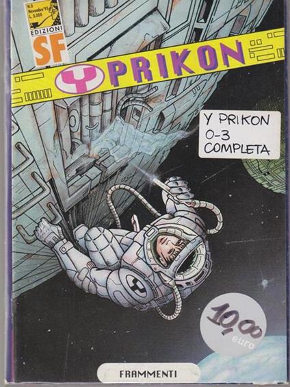   Y Prikon n. 0-3 completa - copertina