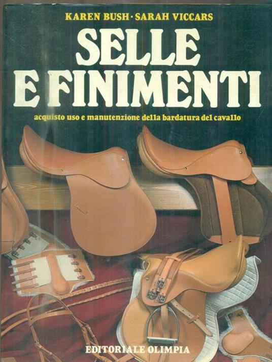   Selle e finimenti - Karen Bush - copertina