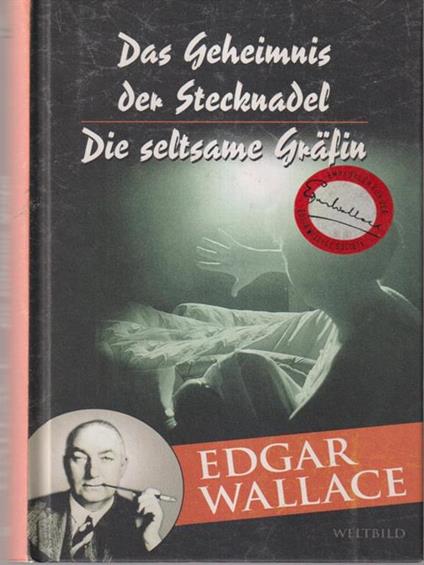 Das geheimnis der stecknadel  - Die seltsame grafin - Edgar Wallace - copertina