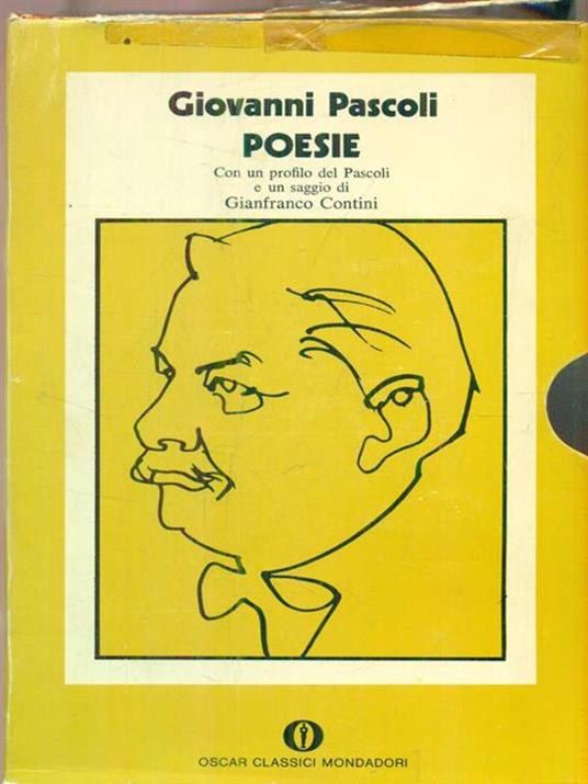   Poesie Opera Completa Tre volumi - Giovanni Pascoli - copertina