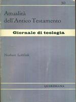   Attualità dell'Antico Testamento 