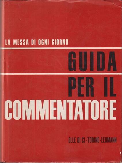 Guida per il commentatore - copertina