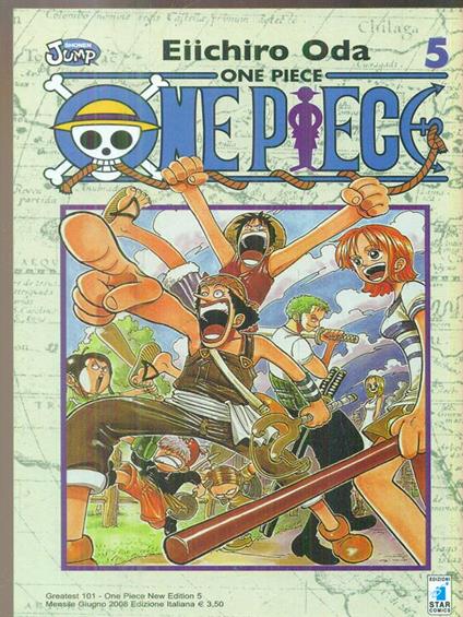 One Piece 5 - Eiichiro Oda - copertina