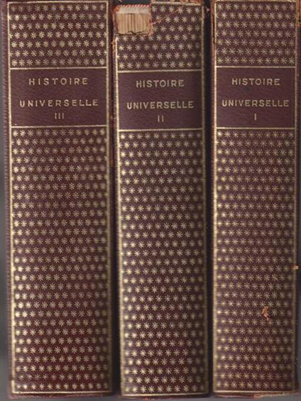Histoire universelle 3vv - copertina
