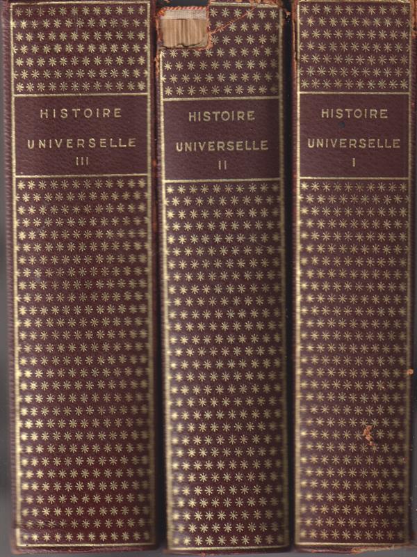 Histoire universelle 3vv