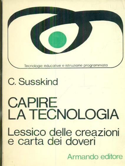 Capire la tecnologia - copertina