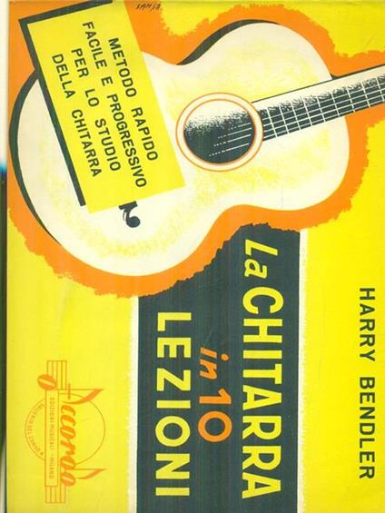 La chitarra in 10 lezioni - copertina