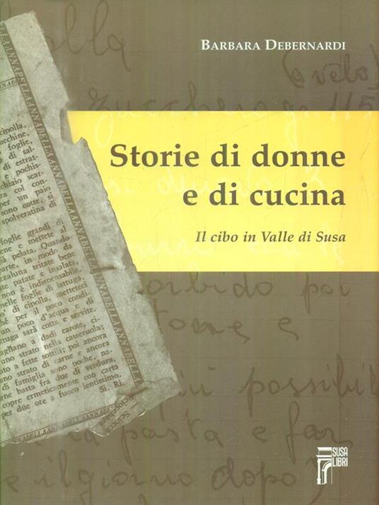 Storie di donne e di cucina - Barbara Debernardi - copertina