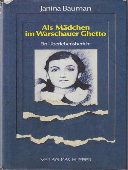 Als madchen im warschauer ghetto - Janina Bauman - copertina