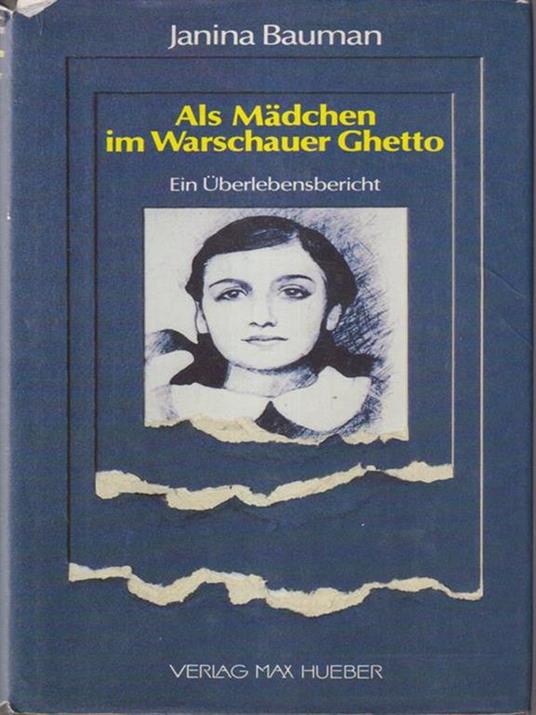 Als madchen im warschauer ghetto - Janina Bauman - copertina