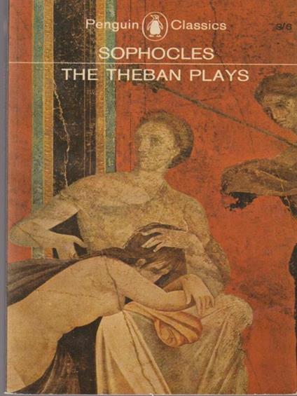 The theban plays - Sofocle - copertina