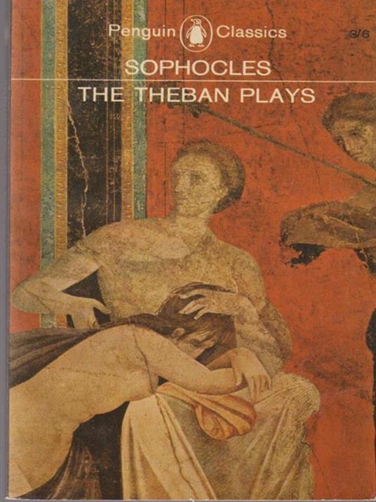 The theban plays - Sofocle - copertina