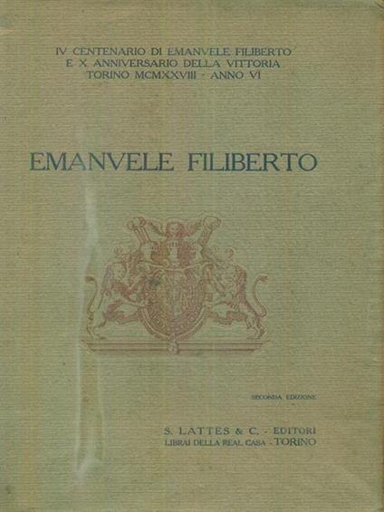 Emanuele Filiberto - copertina