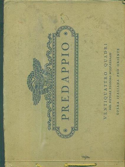 Predappio. Ventiquattro quadri - copertina