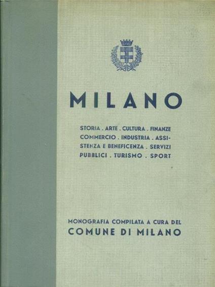 Milano - copertina