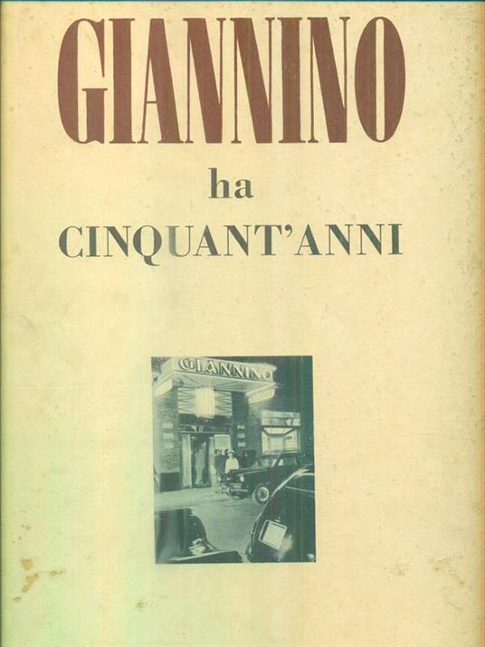Giannino ha cinquant' anni - copertina
