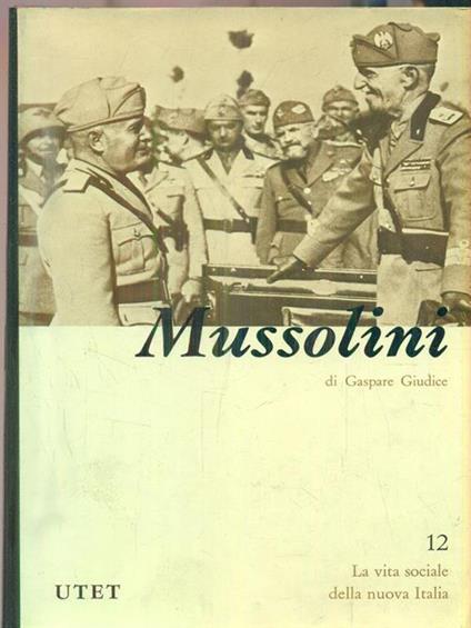 Mussolini - Gaspare Giudice - copertina