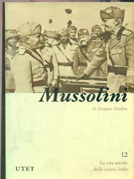 Mussolini - Gaspare Giudice - copertina