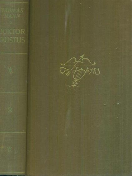 Doktor Faust - Thomas Mann - copertina