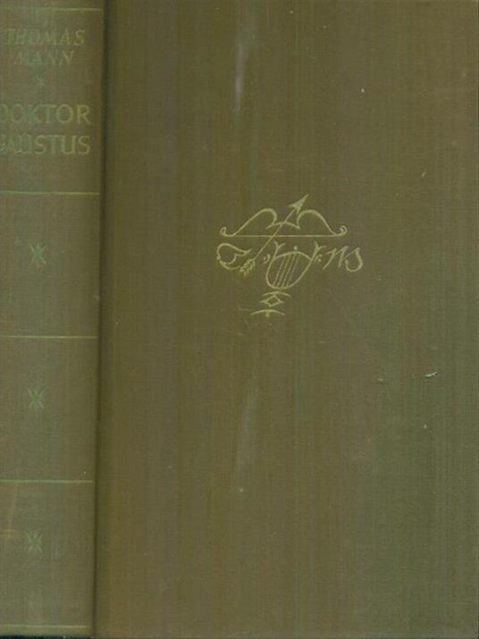 Doktor Faust - Thomas Mann - copertina
