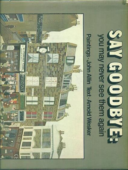 Say goodbye - copertina
