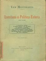 Questioni di Politica estera Anno secondo