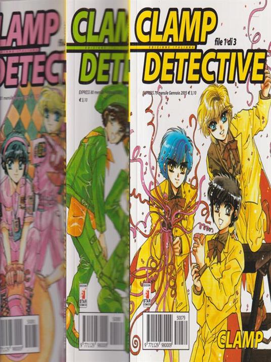 Clamp detective dal n. 1 al n. 3 - copertina