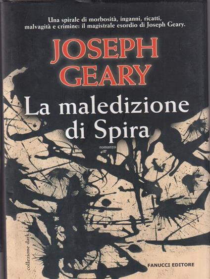 La maledizione di Spira. - Joseph Geary - copertina