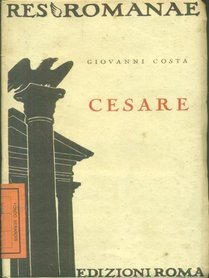 Cesare - Giovanni Costa - copertina