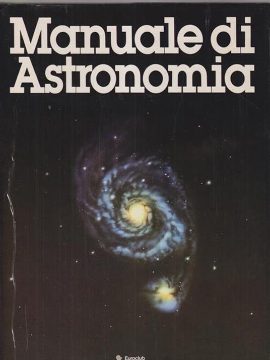 Manuale di astronomia - copertina