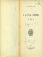 Il capitale straniero in Italia