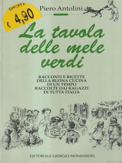 La tavola delle mele verdi - Piero Antolini - copertina