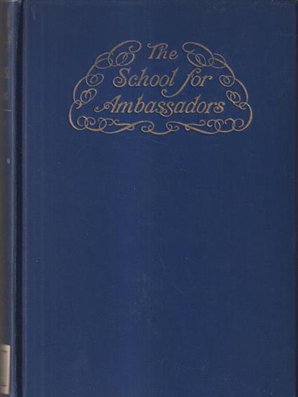 The school for ambassadors and other essays - copertina