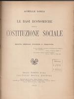 Le basi economiche della costituzione sociale